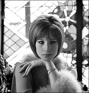 This 1964 portrait of Barbra Streisand was taken by fashion and celebrity photographer Milton H. Greene. 