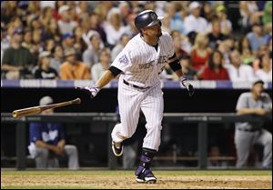 The Rockies' Michael Cuddyer has slugged 15 home runs this season for Colorado.