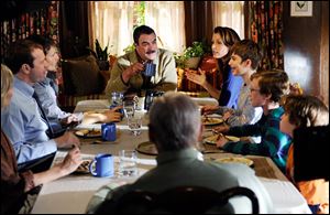 The Reagan family dining room as see on Blue Bloods.