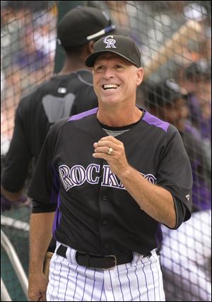 Colorado bench coach Tom Runnells, who makes his offseason home in Sylvania, will be at the center of the action Monday night when he is Michael Cuddyer's personal pitcher in the Home Run Derby. Runnells was the manager of the Mud Hens from 1995-96.