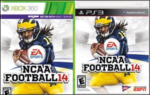 NCAA Football 14 for Xbox 360 and PS3 from EA Sports.