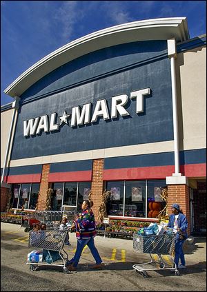 Walmart topped the list of 50 firms in Ohio whose employees need food stamps and Medicaid