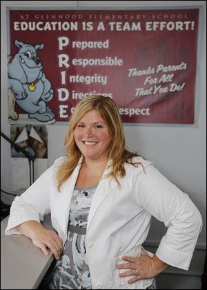 Megan Spangler, the incoming principal at Glenwood Elementary, will return to where she first taught in the Rossford district.