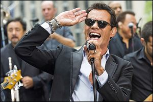 Singer Marc Anthony performs on NBC's 'Today' show July 23 in New York.