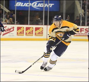 Walleye captain Kyle Rogers, a 220-pound forward, hasn't missed a game in 214 contests since 2010.
