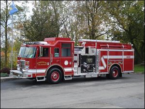 Perrysburg City fire truck pic for microsite  . NOT BLADE PHOTO MICROSITE