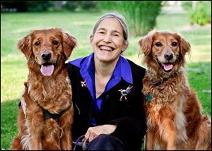 Jane Miller, author of ‘Healing Companions: Ordinary Dogs and Their Extraordinary Power To Transform Lives,’ will give presentations at the University of Toledo on Saturday and Aug. 10.