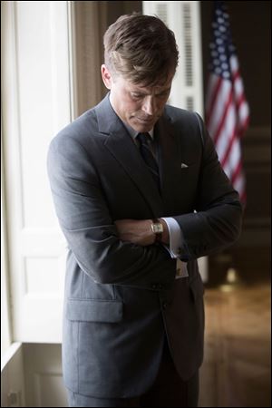 Rob Lowe portrays President John F. Kennedy in the National Geographic Channel’s ‘Killing Kennedy.’ The movie, based on the best-selling book by Bill O’Reilly, will air on Nat Geo in November.