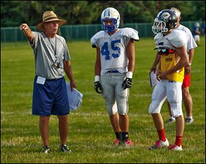 Former Archbold coach John Downey has been an assistant for the Black team for the last three years in the Northwest Ohio Regional All-Star Football game.