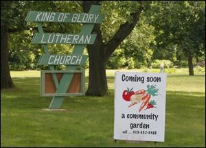 King of Glory Lutheran Church planned something special each month to celebrate its years in Sylvania. The community garden and related activities were chosen for the summer months.