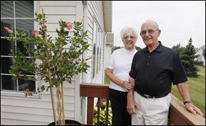  Joyce and Harvey Takacs returned to Ohio instead of  wintering in Arizona. After all that heat and sun, Mr. Takacs said, he wanted to grow old in the area in which he grew up.