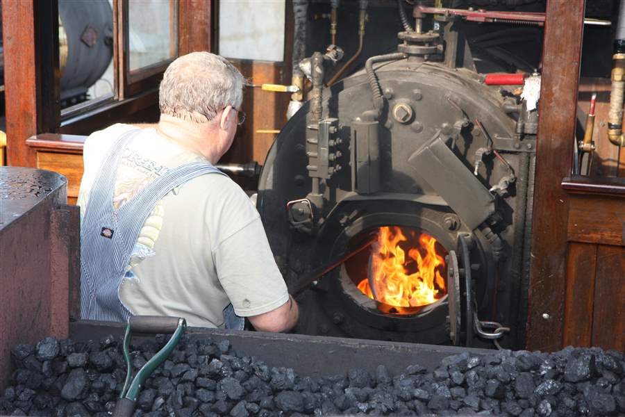 Full steam ahead Cedar Point’s coalpowered railroad marks 50 years