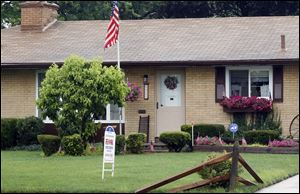 In Toledo, home prices that included distressed sales increased by 4.8 percent in June, compared to June, 2012.