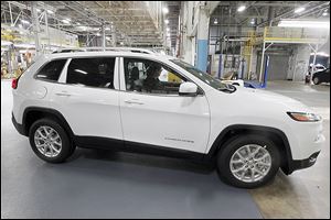  A Jeep Cherokee is driven off the line at the Toledo plant. Data show the factory built 882 Cherokees in June and 2,207 in July.
