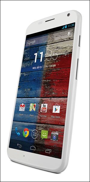 Moto X in white unveiled today by Motorola, a Google company. Designed by you, responds to you and assembled in the USA. 