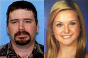 James Lee DiMaggio, 40, left, and Hannah Anderson, 16.
