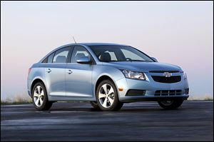 The 2011 Cruze is being recalled along with the 2012 model for brake problems.
