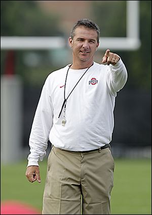 Urban Meyer begins his second year at Ohio State and his 12th as a head coach. He won two national titles at Florida.
