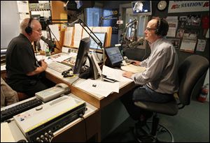 To give their domination context, consider that in spring, Shores and Steele had 20,000 more listeners than their second-place competition, the syndicated Bob and Tom Show on WIOT-FM 104.7, and a larger 12-plus audience than Arbitron’s bottom eight AM and FM stations combined.