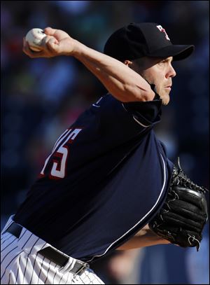 Mud Hens pitcher Shawn Hill allowed six earned runs with two walks and two strikeouts in 6 1/3 innings pitched on Sunday.