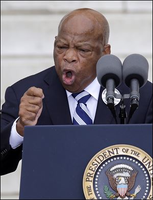 Rep. John Lewis (D., Ga.) recalls Martin Luther King, Jr.,'s most famous speech, when Mr. King told hundreds of thousands of marchers he had a 'dream.' 