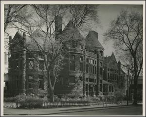 In 1890 Toledo built its first library building at Madison and Ontario streets.