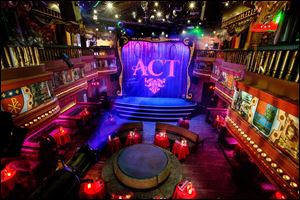This image provided by The Act nightclub shows the interior of the club located at the Palazzo hotel-casino on the Las Vegas Strip.