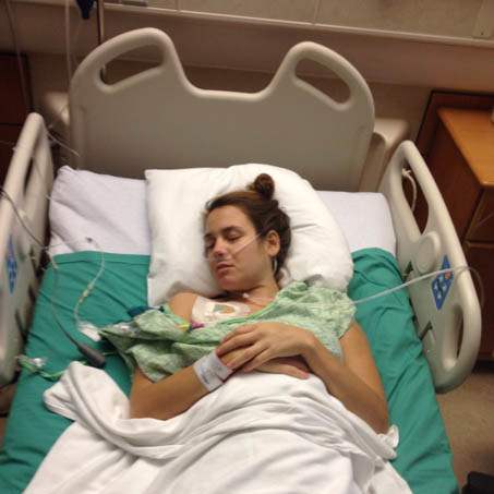 UTMC-kidney-Sarah-in-hospital