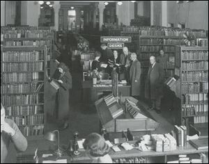 The Main Library has stood as a downtown landmark since 1940. In 1970, three library systems merged to form the current countywide Toledo-Lucas County Public Library.
