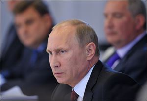 Russian President Vladimir Putin said it would make no sense for the Syrian army to carry out such a devastating attack while they were on the offensive.