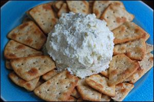 Pepper Jack Cheese Spread With Jalapenos has a kick.