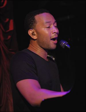 John Legend performs Aug. 27 in  New York.