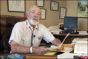 Montana District Judge G. Todd Baugh reads a statement on Aug. 28 apologizing for remarks he made about a 14-year-old girl raped by a teacher in Billings, Mont.