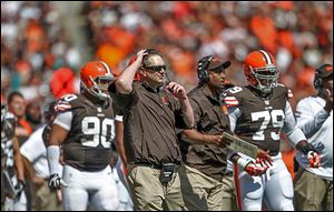 Rob Chudzinski, a St. John’s Jesuit graduate, made his debut a Browns coach. Cleveland has the second youngest team in the NFL.