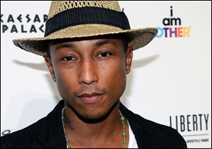 Recording artist Pharrell Williams says Marvin Gaye was 'a genius.'