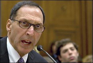 Richard Fuld, former CEO of Lehman Brothers, testifies at a congressional hearing in October, 2008. 
