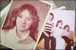 A photo of Sharon Ward is atop a picture of her with her siblings. Sharon was 17 and a sophomore at Waite High School when her body was found at the edge of a snowy field in Oregon on Feb. 28, 1982.