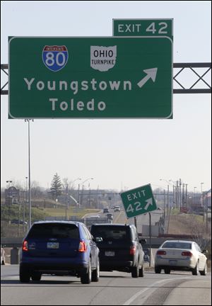 Ohio has authorized $1.5 billion in borrowing for spending away from the 241-mile turnpike corridor.