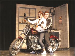 Kristin Kukic and Ben Andre star in 'All Shook Up' at the Croswell Opera House.