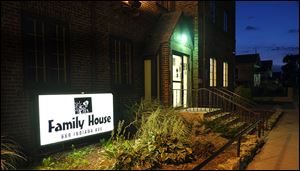 Family House on Indiana Avenue is one of four federally funded shelters in the city overseen by the Toledo Lucas County Homeless-ness Board.
