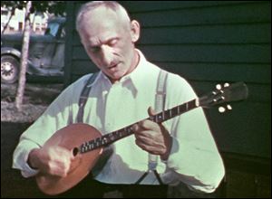 A member of the Floriani family performs in Michigan’s Upper Peninsula. Michigan was fertile ground for folk music, brought to the region by a wave of immigrants in the early 20th century.
