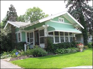 Florence Oberle's home in Grand Rapids, Ohio.
