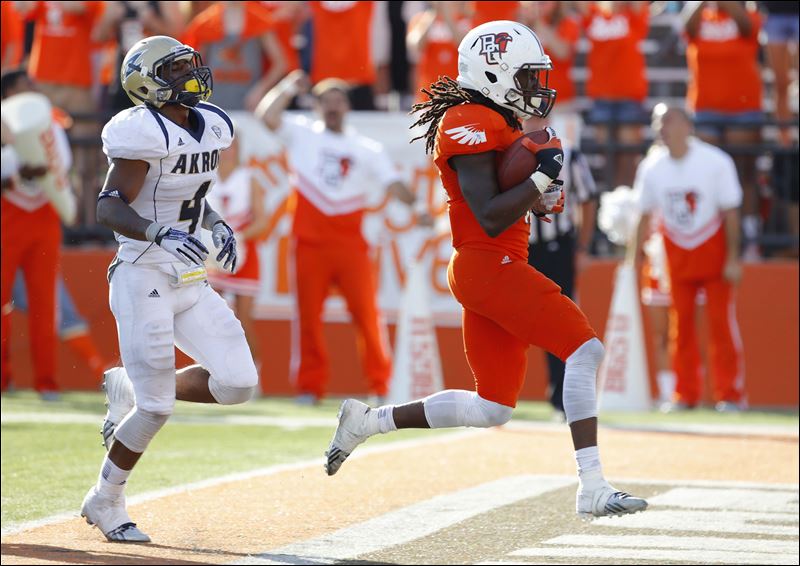 BG Rallies To Win 31 14 Over Akron Toledo Blade