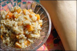 Butternut Squash risotto.