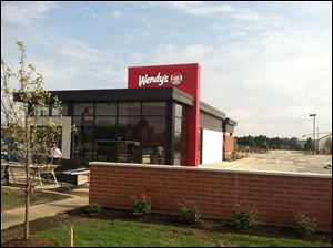 Wendy's in Perrysburg which sports the new look.