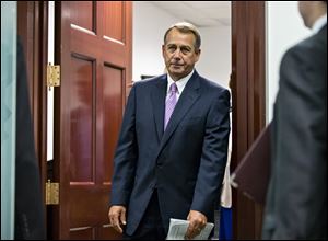 House Speaker John Boehner vowed on Sunday not to raise the U.S. debt ceiling without a “serious conversation” about what is driving the debt, while Democrats said it was irresponsible and reckless to raise the possibility of a U.S. default.