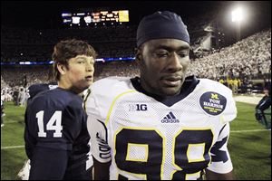 PSU’s Christian Hackenberg’s TD sent the game into OT, and UM's Devin Gardner ran for 121 yards.