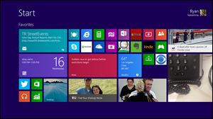 A prerelease version of Windows 8.1 is shown on a tablet. Microsoft launched its Windows 8.1 upgrade as a free download this week. It addresses some of the complaints people had with Windows 8.