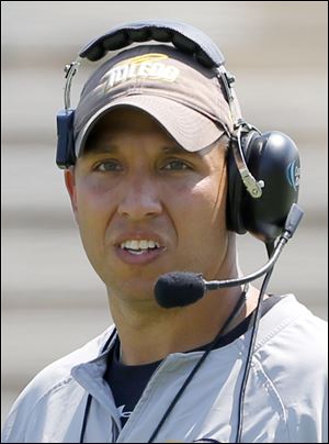 University of Toledo head football coach Matt Campbell.
