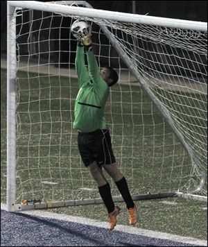  Anthony Wayne goalkeeper Austin Kaminski has allowed just seven goals for the 15-0-4 Generals, who shared the NLL title with Northview.